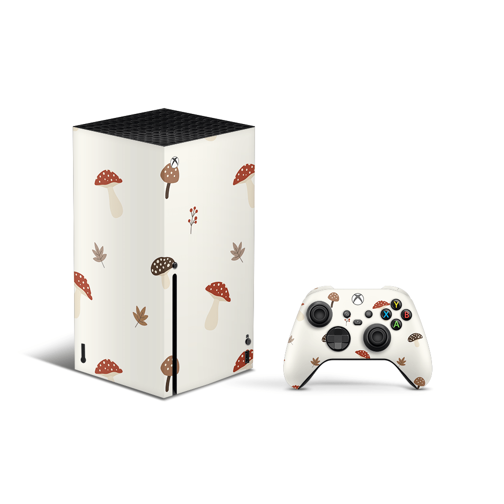 Autumn Mushies Xbox Series X Decal Skin