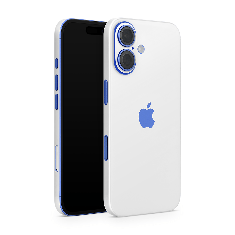 Crisp White Apple iPhone Decal Skins