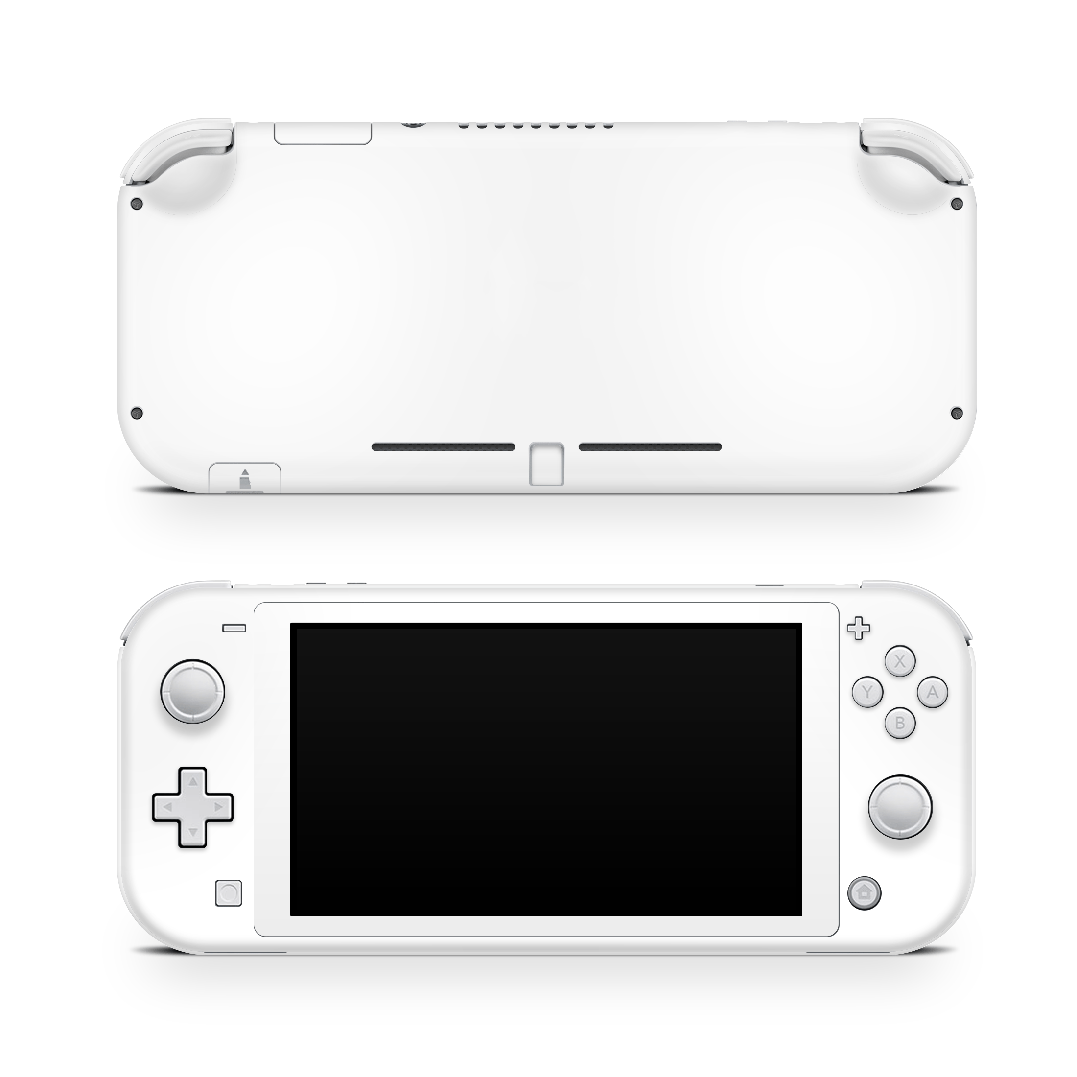 Crisp White Nintendo Switch Lite Decal Skin